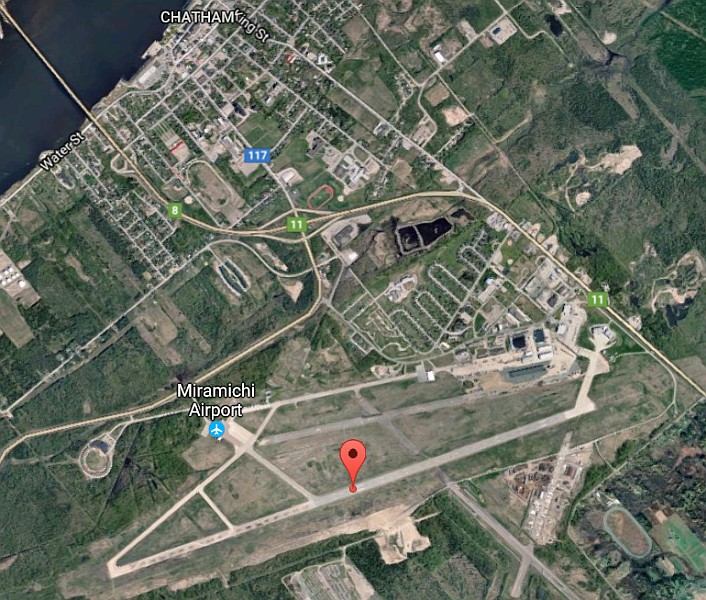 Miramichi Airport, Formerly CFB Chatham Air Base