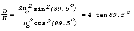 Ratio D/H