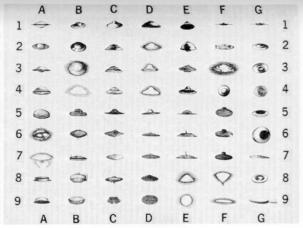 UFO Shape Array